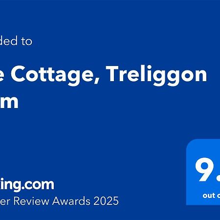 The Cottage, Treliggon Farm Lanivet Exteriér fotografie