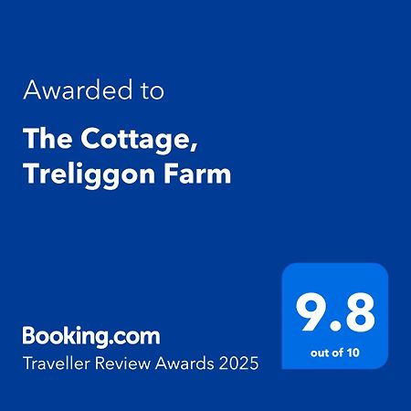 The Cottage, Treliggon Farm Lanivet Exteriér fotografie